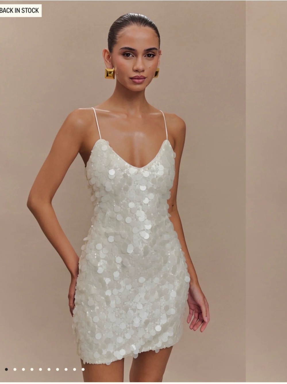 Meshki Romilly Sequin Mini Dress